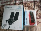 Focusrite and boya m1000 microphone