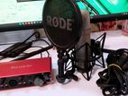 Focusrite Scarlett 2i2 3rd Gen & Rode Nt1-a Condenser Microphone