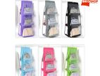 Foldable 6 Pocket Hanging Bag 3 Layers Folding Shelf