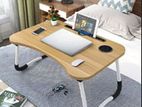 Foldable Laptop Table Bed Fordable for Computer study table-Wodden