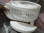 Foldable Rechargeable Fan with LED Light