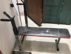 Folding FID adjustable weight bench