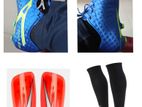 Football Boot + Guard Socks ( Combo)