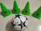 Football with Cone 4 Pcs