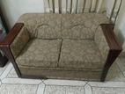 For sale: Otobi two 2-seater sofas and one 1-seater sofa &center table.