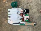 Cricket Bat,pad,ball,helmet For sell