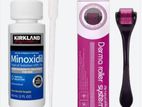 Krickland Minoxidil and Derma Roller
