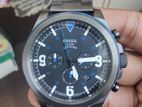 FOSSIL LATITUDE FS5753 Chrono Stainless Steel Black