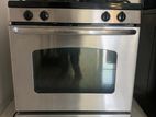 Four burner gas cooker with oven & grill