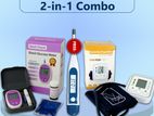 Free Thermometer (blood Glucose Meter + Digital Bp Monitor)