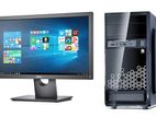 Freelancing PC CORE__i5 RAM 8GB Graphics 4GB & 1-TB /128GB মনিটর 20" LED