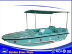 FRP 4 PERSON PADDLE BOAT WITH ROOF