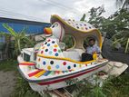FRP MICKY MOUSE PADDLE BOAT