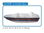 FRP PADDLE BOAT