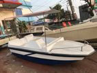 FRP PADDLE CANOPY BOAT