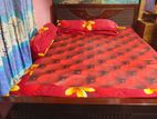 Full Box Bed Sell urgent Malaysian wood