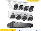 Full colour 08 Pcs cctv Cc camera total Package Dahua