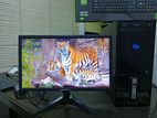 Full Desktop Setup - Intel Dual Core with 19″ Gigasonic LED Monitor