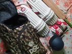 Cricket bat,pad and other