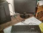 Full frees desktop pc with samsung monitor