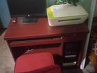 Desktop Computer with Table