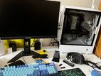 Gaming Pc setup with Monitor....