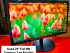 Full HD 21" Monitor Samsung Brand Official Used With Cable & Warranty...