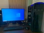 Full Okay Gaming PC i5-7th Gen/16GB RAM/480 GB SSD with 22” dell Monitor