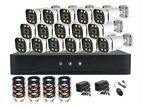 Full Package 16 Pcs cctv Cc camera 16Ch xvr Dhaka to any address