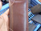 Full part leather wallet