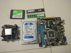 Full pc Esonic h81 Ram 6gb ssd and hdd