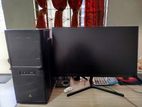 Full PC with Redmi 24 inch monitor