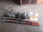 Full set fishing rod reel