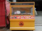 Full Setup Food Cart with Hot plate, Stove and Deep Fryer