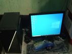 Full setup gigabyte 81motherbor, i5 4th gene,hp 17" monitor