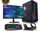 Full Setup--Gigabyte Core i3 6th Gen+8GB Ram+128GB SSD +19" Led Monitor