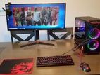 Full setup i5 8th gen gaming pc 8gb ram 256gb ssd