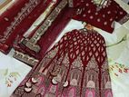 Full Stitched Red Bridal Lehenga