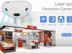 Full view WIFI 360 Degree Panoramic IP Camera CCTV 3D VR Video
