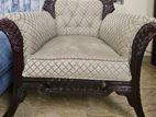 Fully Furnished 6 Seater Sofa Made with Barmatic Segun Wood