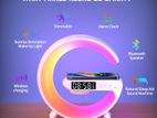 G-63 Bluetooth Speaker, RGB Light, Wireless Charger & Smart Clock