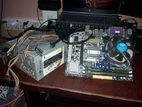 G41 Motherboard, Processor,Ram & Power Supply for sell