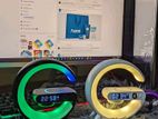 G63 Mini Wireless Charger Bluetooth Speaker Clock