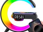 G63 Smart Light Sound Speaker Machine Fast Charging Alarm Clock