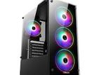 Gaming ARGB CPU with Powerful Core i5+16GB RAM+128GB SSD+1TB HDD