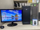 Gaming Computer-Core i5 (8th Gen)_SSD 256GB_Ram 8GB_19"LED Monitor