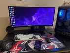 Gaming Computer Full Setup Including Mouse Keyboard Headphone