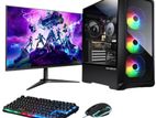 Gaming Computer with core i5+ 8GB RAM+256 GB SSD+ Monitor