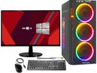 GAMING CORE I5.6gen+NEW HP 22 LED+SSD 500GB+RAM 16GB