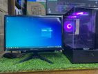 Gaming Core i7 RAM 8GB HDD 1000GB |SSD 128GB & SAMSUNG Monitor 20" LED